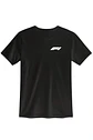 POLERA F1 NEGRO - BLANCA CLASSIC UNISEX - Miniatura 3