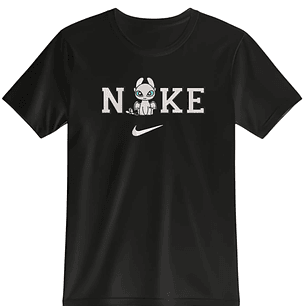 POLERA BORDADO DRAGÓNA NEGRO - CLASSIC UNISEX