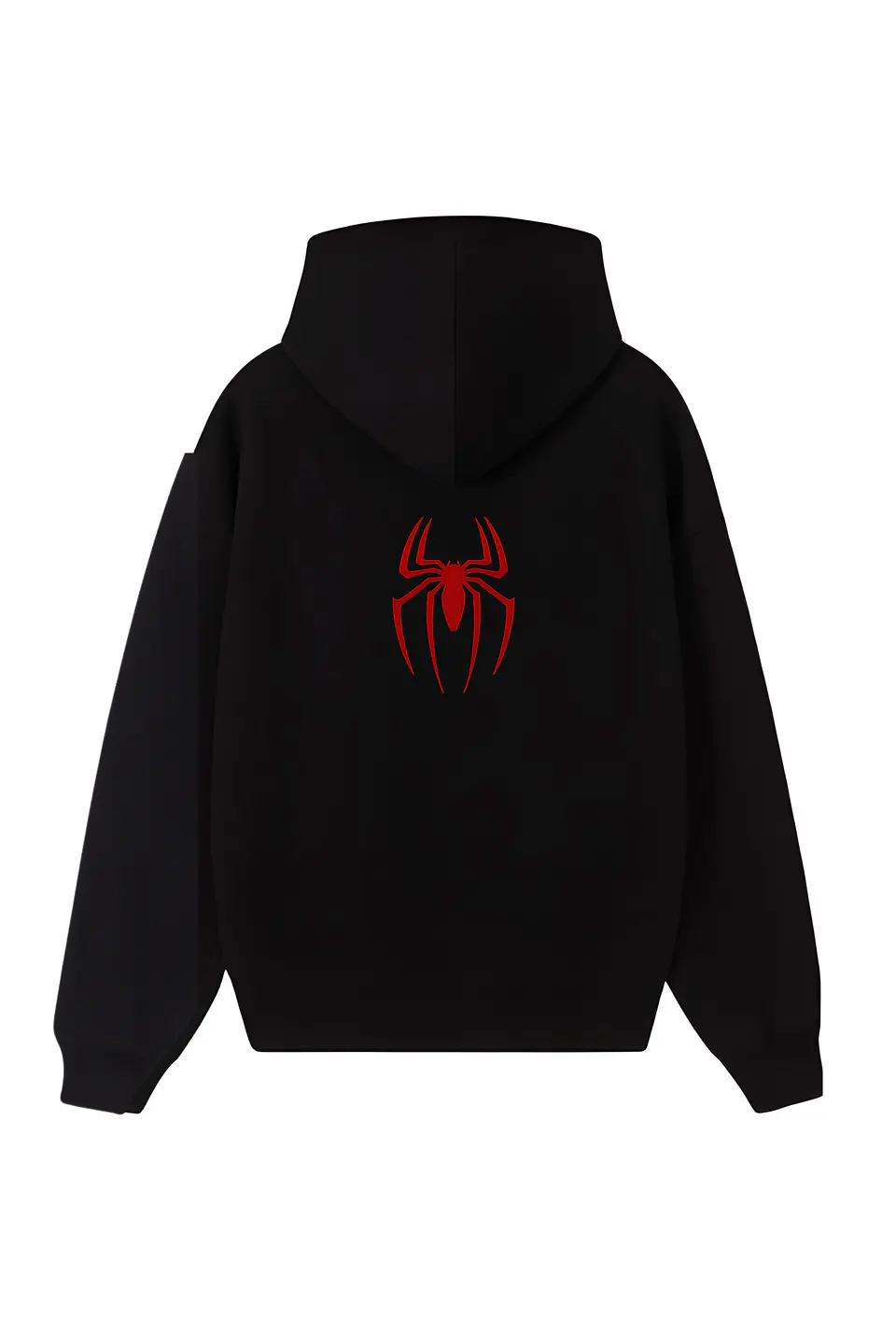 POLERÓN BORDADO SPIDER RED BÁSICO - NEGRO 1