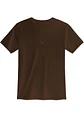 POLERA CLASSIC SPIDER BORDADA HEAVY COTTON 280 - CAFE MVBORDART - Miniatura 1