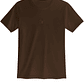 POLERA CLASSIC SPIDER BORDADA HEAVY COTTON 280 - CAFE - Miniatura 1