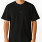 POLERA CLASSIC SPIDER BORDADA HEAVY COTTON 280 - NEGRO - Miniatura 2