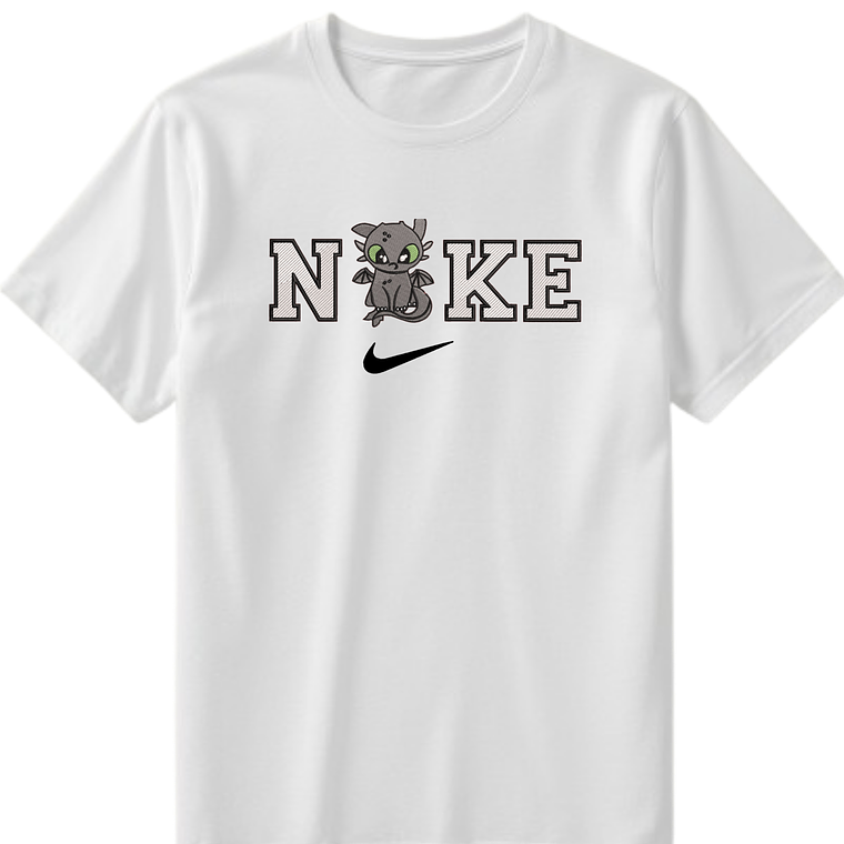 POLERA BORDADO DRAGÓN NEGRO - CLASSIC UNISEX  2