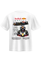 POLERA F1 NEGRO - BLANCA CLASSIC UNISEX - Miniatura 2