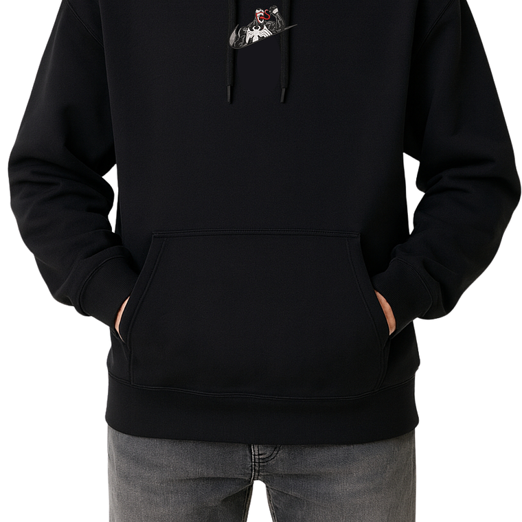 POLERÓN SPIDER VENOM BÁSICO - NEGRO 2