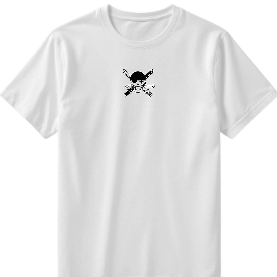 POLERA ZORO BLANCO - CLASSIC UNISEX 2