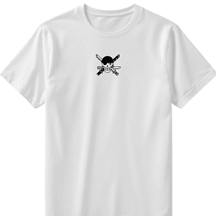 POLERA ZORO BLANCO - CLASSIC UNISEX