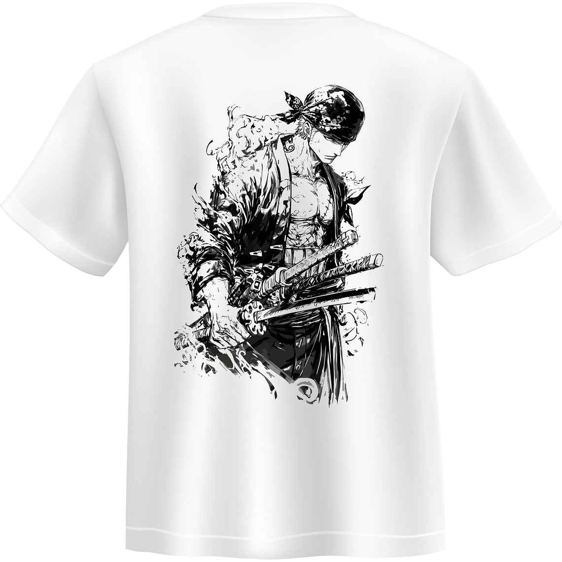 POLERA ZORO BLANCO - CLASSIC UNISEX 1