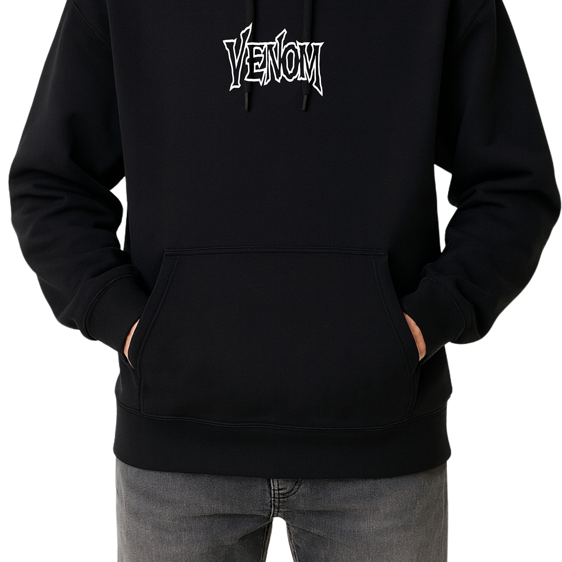 POLERÓN VENOM BÁSICO - NEGRO 2