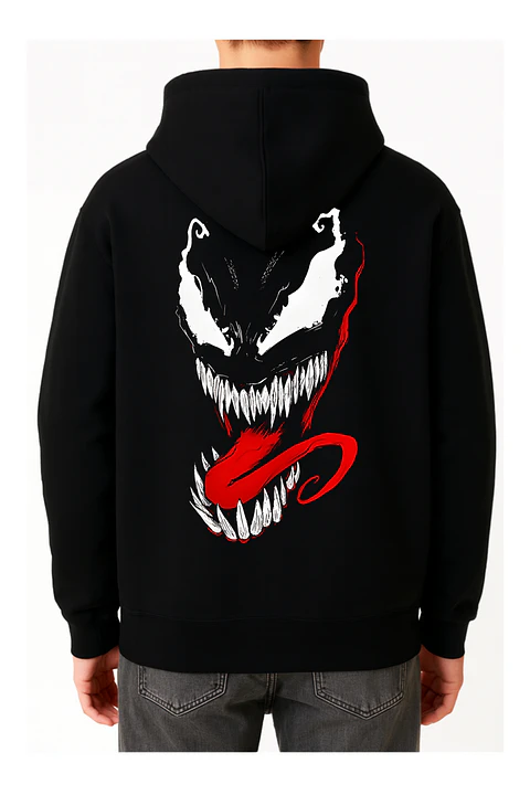 POLERÓN VENOM BÁSICO - NEGRO