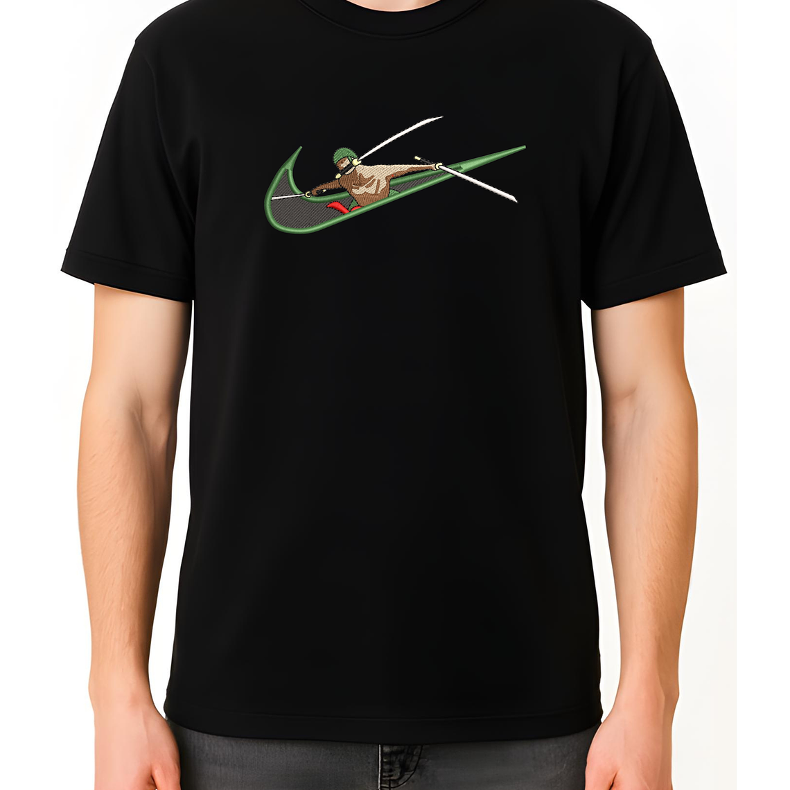 POLERA ZORO NEGRA - CLASSIC UNISEX 2