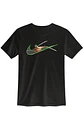POLERA ZORO NEGRA - BLANCO CLASSIC UNISEX BORDADO - Miniatura 1
