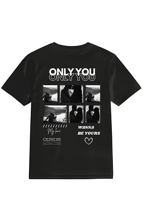 POLERA ONLY YOU NEGRO - CLASSIC UNISEX