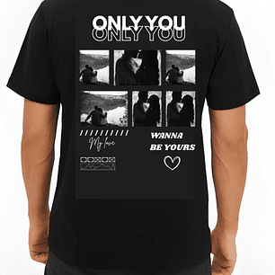 POLERA ONLY YOU NEGRO - CLASSIC UNISEX