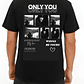 POLERA ONLY YOU NEGRO - CLASSIC UNISEX - Miniatura 2