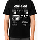 POLERA ONLY YOU NEGRO - CLASSIC UNISEX - Miniatura 4