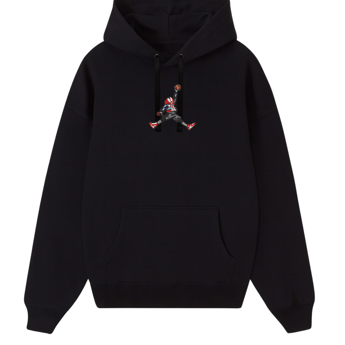 POLERÓN MILES BÁSICO BORDADO - NEGRO 1