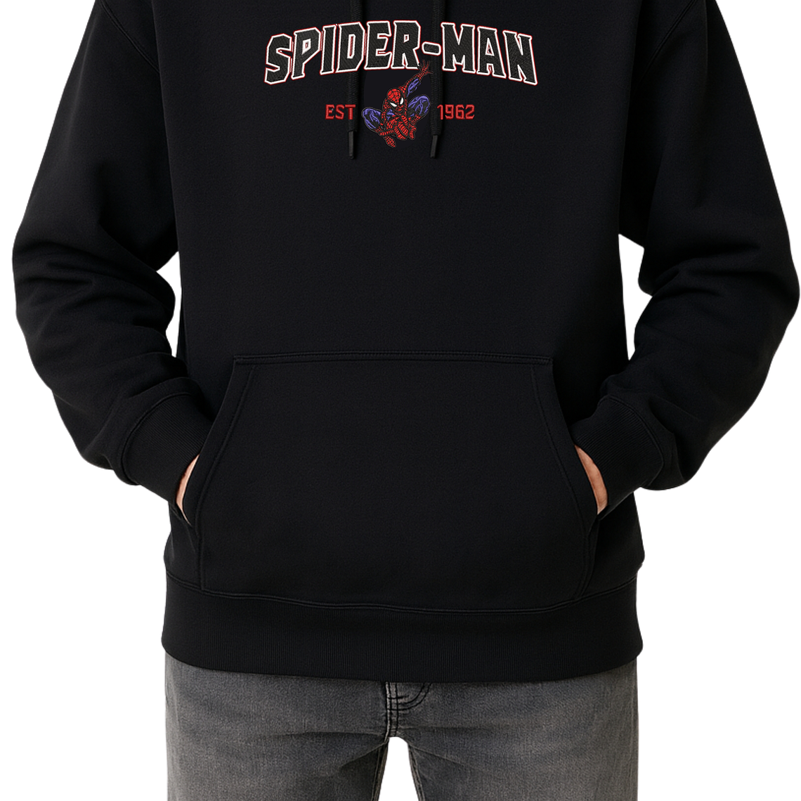 POLERÓN SPIDER BÁSICO - NEGRO 2