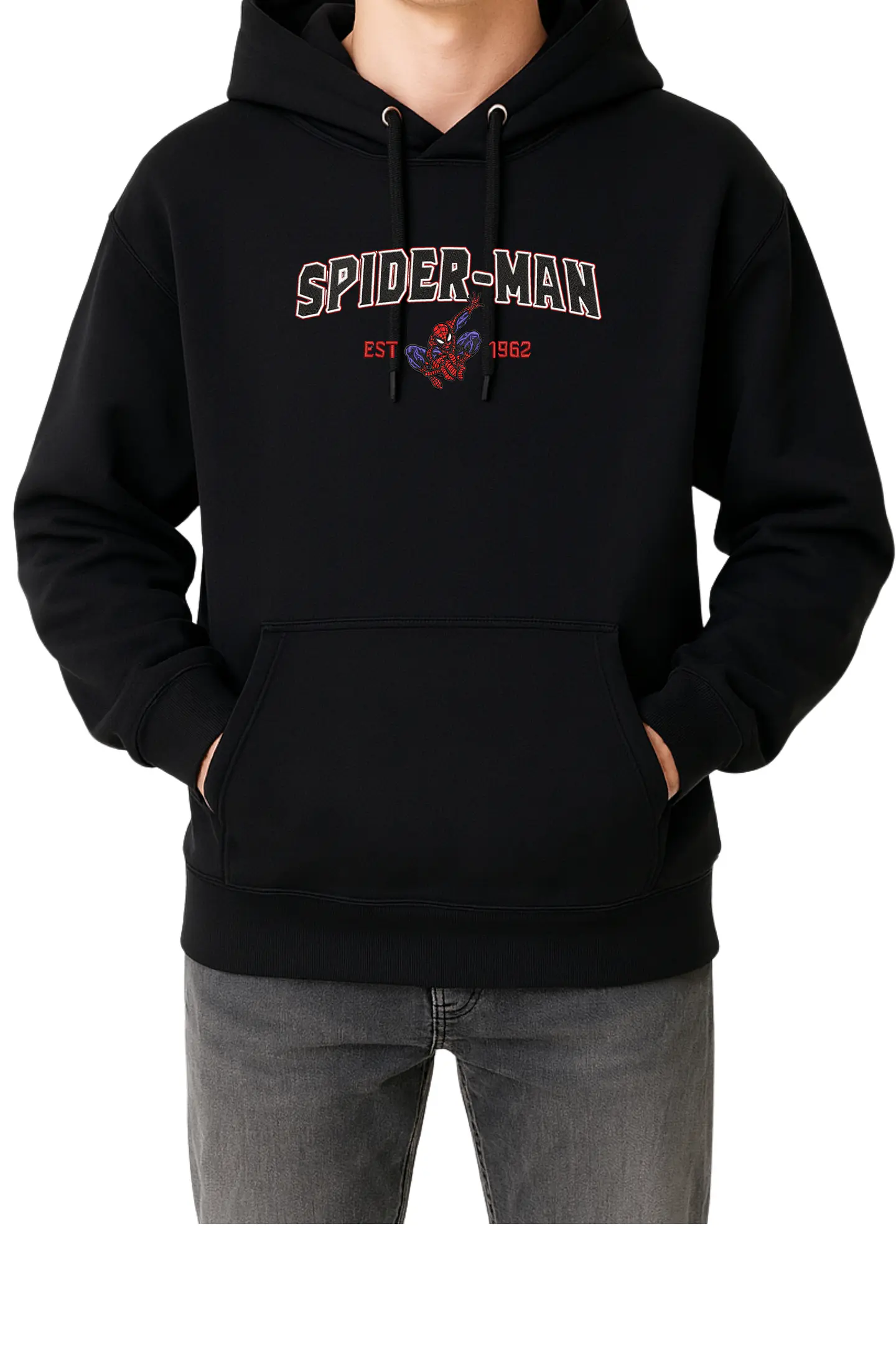 POLERÓN SPIDER BÁSICO - NEGRO 2
