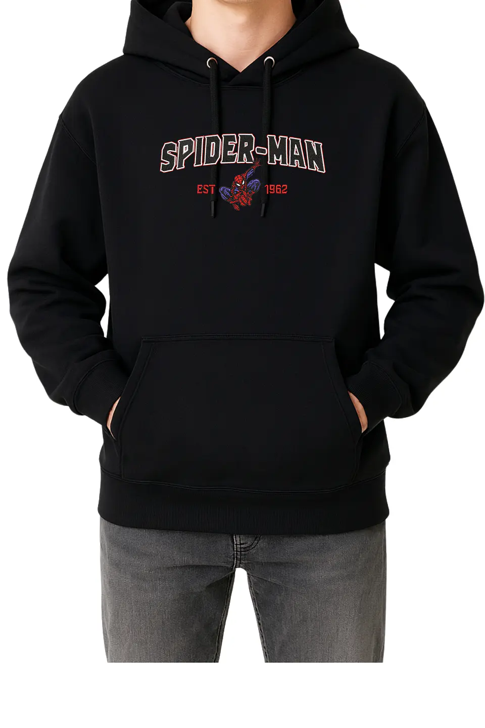 POLERÓN SPIDER BÁSICO - NEGRO 2