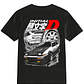 POLERA INITIAL D NEGRO - CLASSIC UNISEX - Miniatura 1