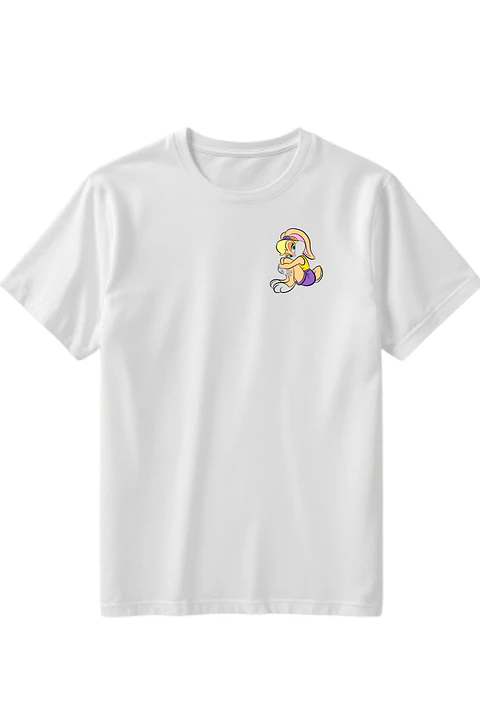 POLERA ESTAMPADO LOLA BLANCO- CLASSIC UNISEX