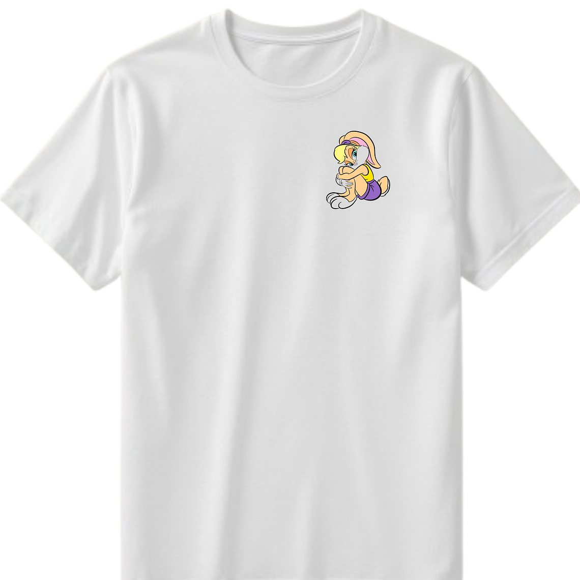 POLERA ESTAMPADO LOLA BLANCO- CLASSIC UNISEX 1