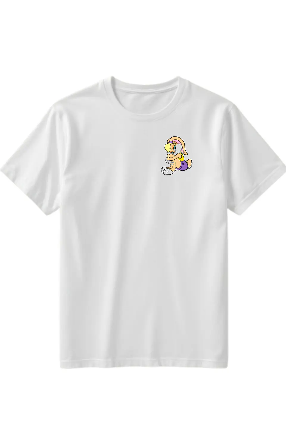 POLERA ESTAMPADO LOLA BLANCO- CLASSIC UNISEX 1