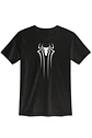 POLERA SPIDER ESTAMPADO BLANCO/NEGRO - CLASSIC UNISEX - Miniatura 1