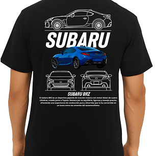 POLERA SUB-BRZ NEGRO - CLASSIC UNISEX