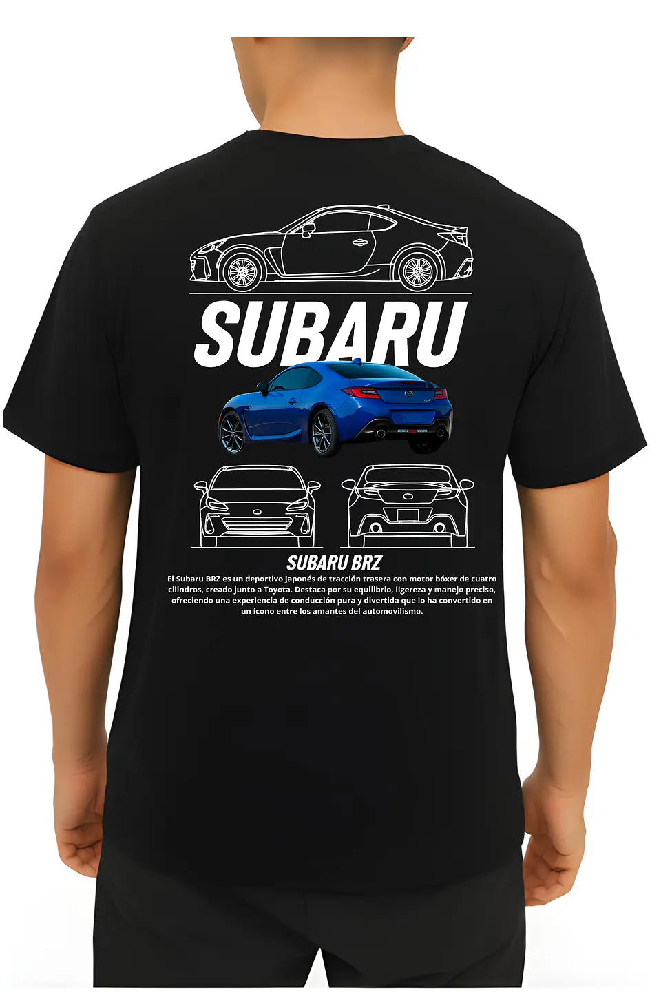 POLERA SUB-BRZ NEGRO - CLASSIC UNISEX 1