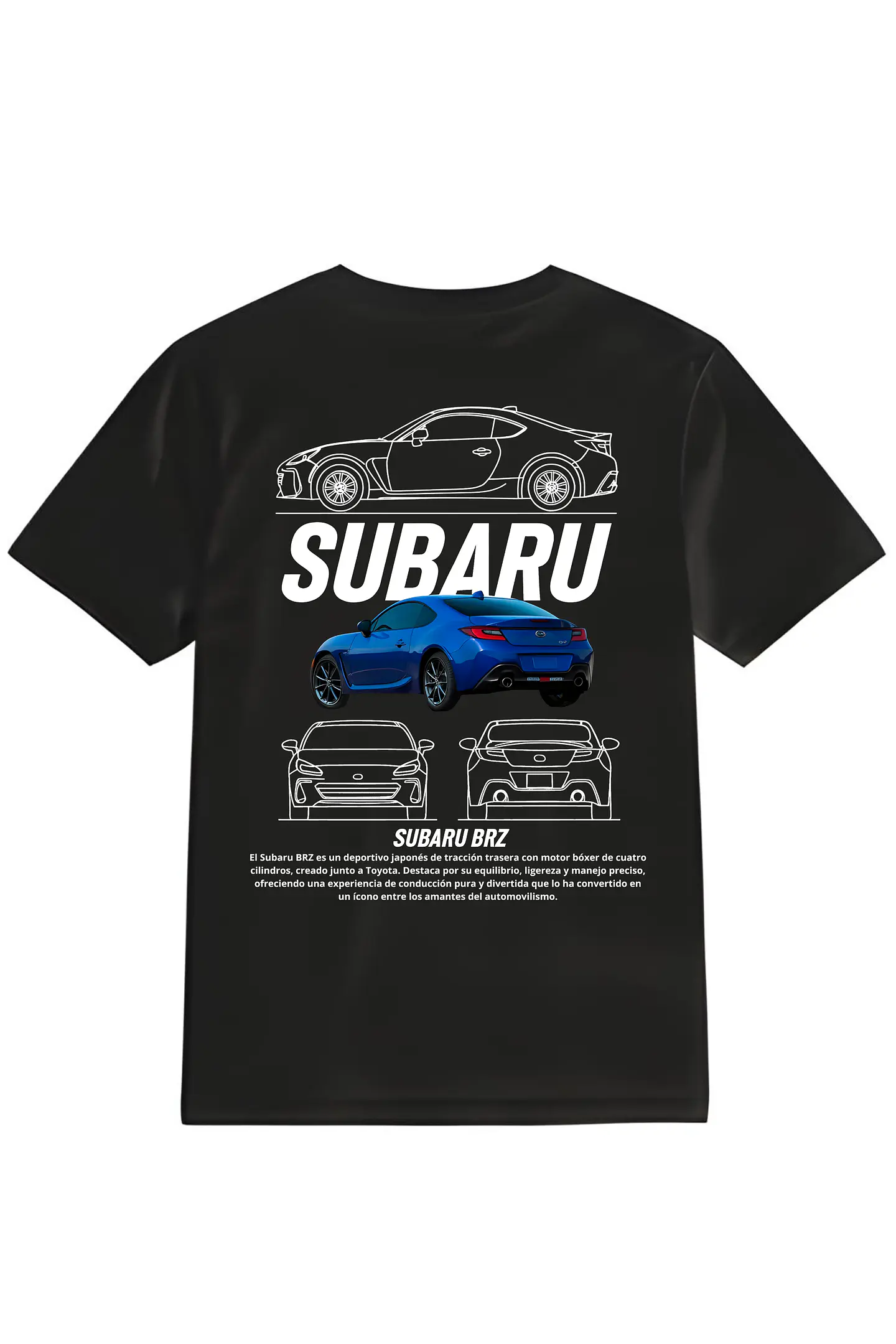 POLERA SUB-BRZ NEGRO - CLASSIC UNISEX 4