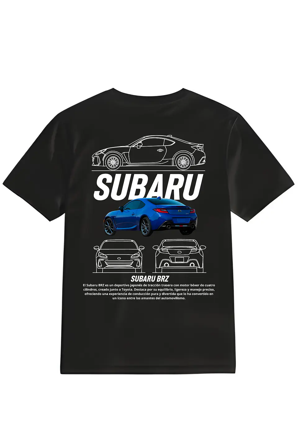 POLERA SUB-BRZ NEGRO - CLASSIC UNISEX 4