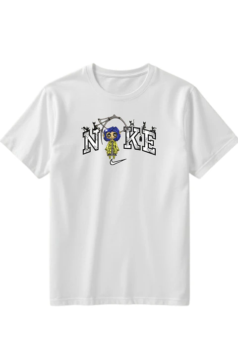 POLERA CORA BORDADO BLANCO/NEGRO - CLASSIC UNISEX