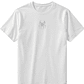 POLERA CLASSIC SPIDER BORDADA HEAVY COTTON 280 - BLANCA MVBORDART - Miniatura 1