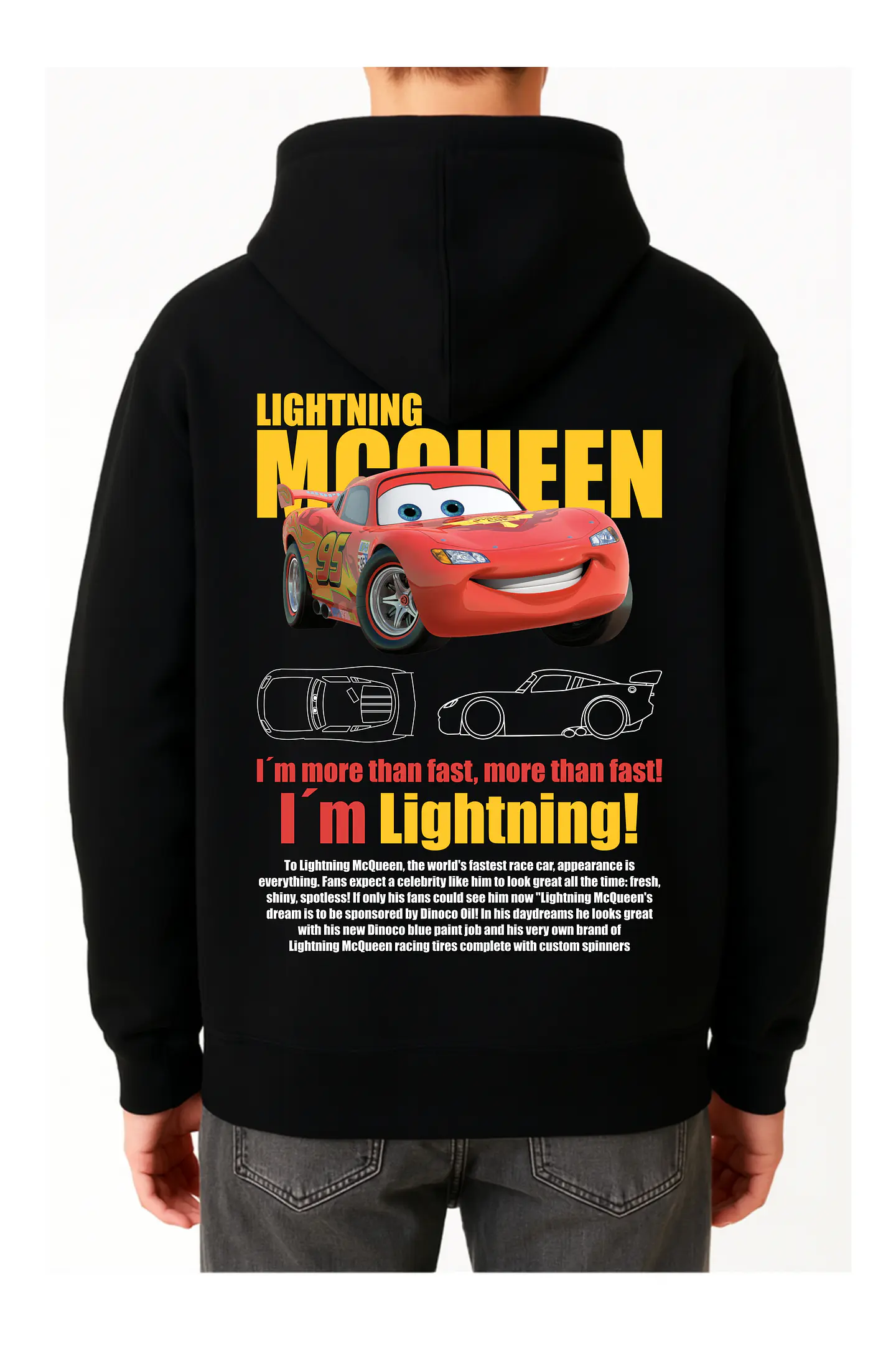POLERÓN CAR RED BÁSICO - NEGRO 4