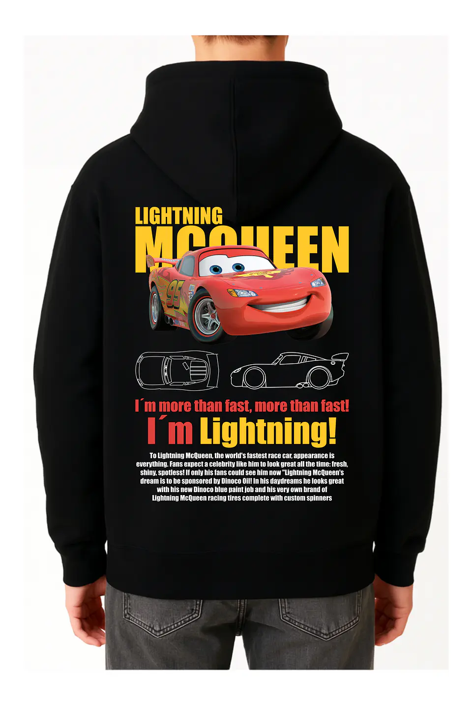 POLERÓN CAR RED BÁSICO - NEGRO 4
