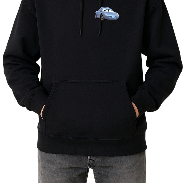 POLERÓN CAR BLUEE BÁSICO - NEGRO 3