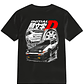 POLERA INITIAL D NEGRO - CLASSIC UNISEX - Miniatura 1