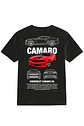 POLERA CAMARO NEGRO - CLASSIC UNISEX - Miniatura 1