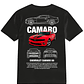 POLERA CAMARO NEGRO - CLASSIC UNISEX - Miniatura 1