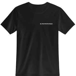 POLERA CAMARO NEGRO - CLASSIC UNISEX