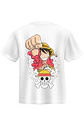 POLERA LUFFY NEGRO - BLANCO CLASSIC UNISEX - Miniatura 2