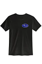 POLERA SUBARU NEGRO - BLANCO BORDADO CLASSIC UNISEX - Miniatura 1