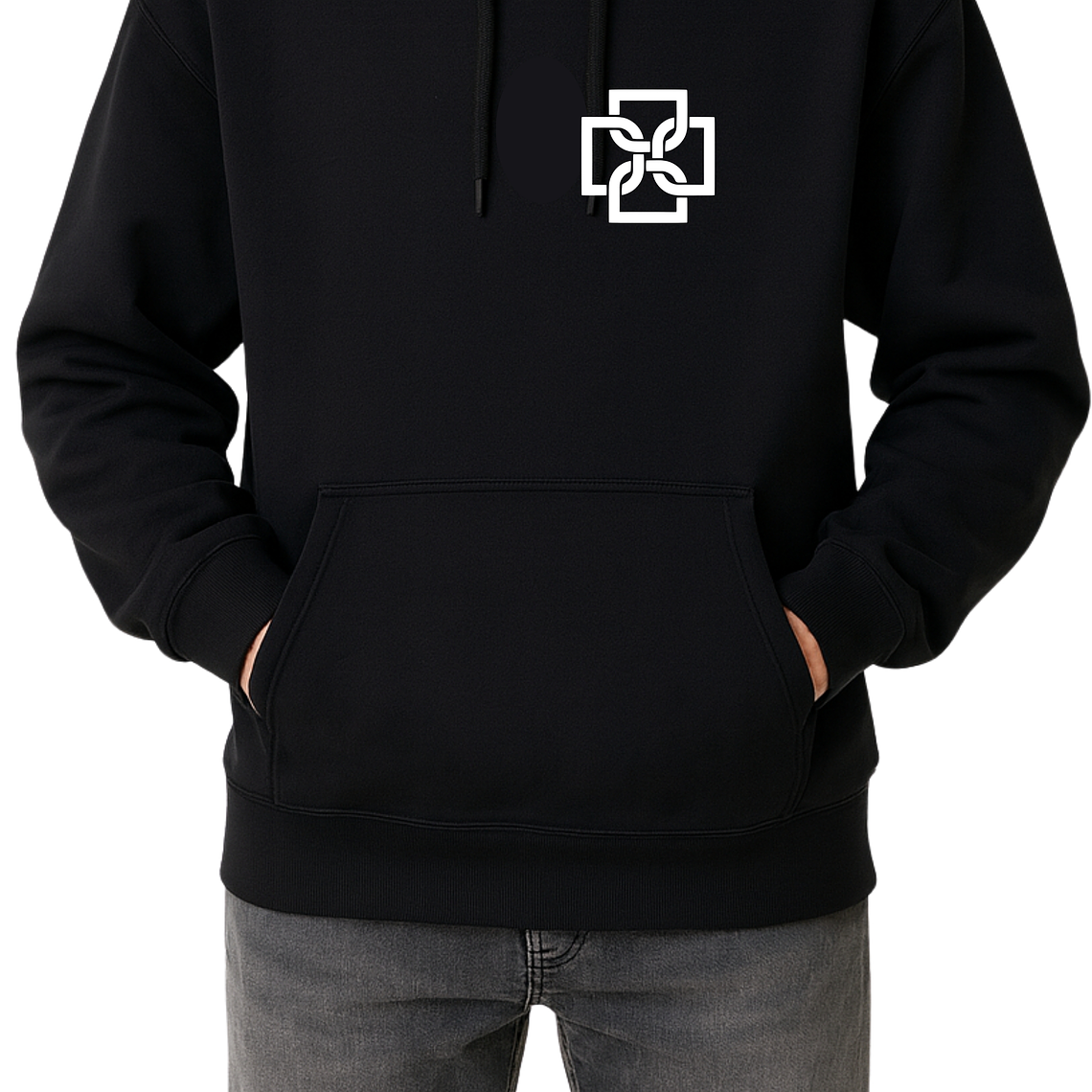 POLERÓN DUKI ESTAMPADO - NEGRO 3