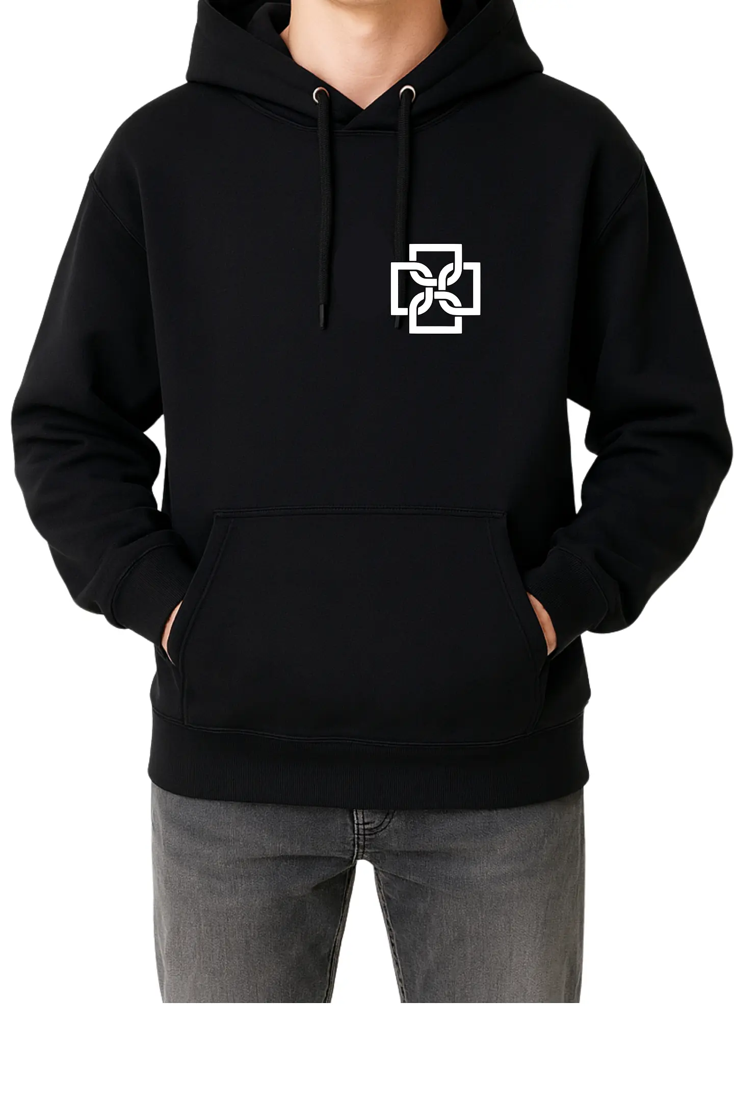 POLERÓN DUKI ESTAMPADO - NEGRO 3