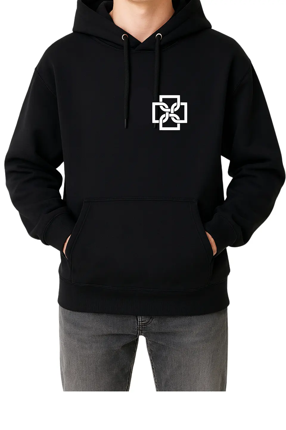POLERÓN DUKI ESTAMPADO - NEGRO 3
