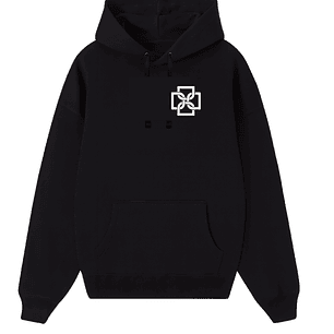 POLERÓN DUKI ESTAMPADO - NEGRO