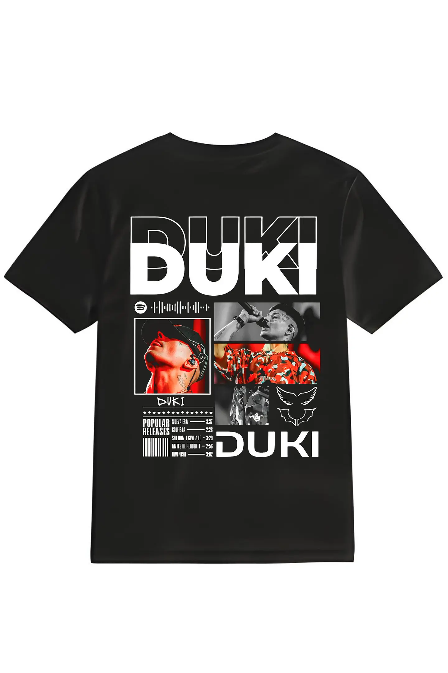 POLERA DUKI NEGRO - CLASSIC UNISEX 1
