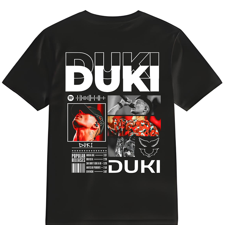 POLERA DUKI NEGRO - CLASSIC UNISEX 1